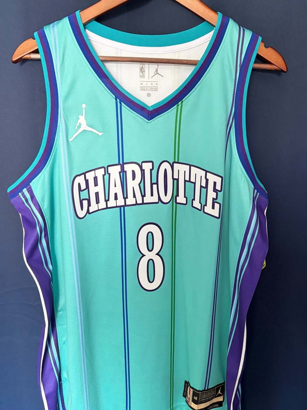 Charlotte Hornets Kobe Bryant Jersey size L